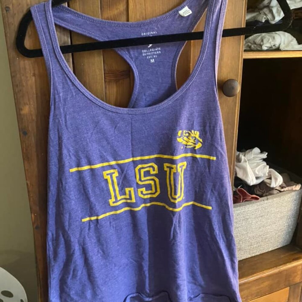 LSU Tank Top - Collegiate Outfitters - Size Medium
